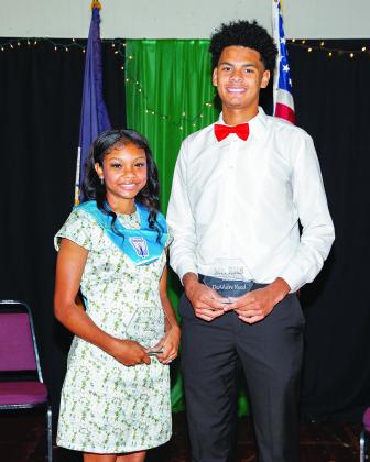 Mr. and Miss EHS DeAndre Reed and De'Miyah Reed