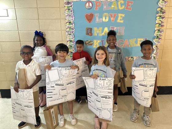 Students of the Month at East Elementary