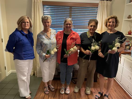 Installation of new Bulb &amp; Blossom Garden Club officers