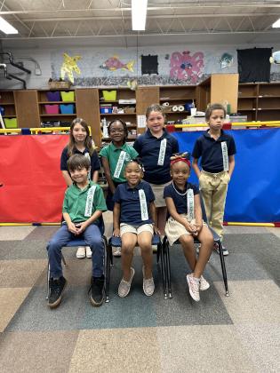 East Elementary named its Students of the Month for April.