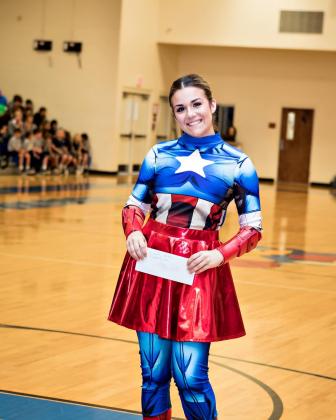 Kennedy Ardoin, a senior at St. Edmund, was honored for Student of the Year.