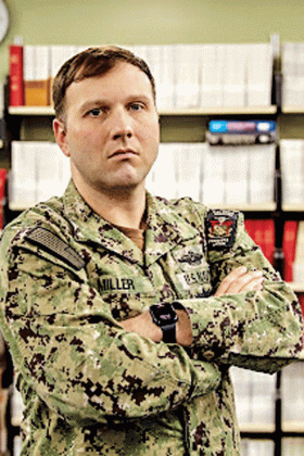 Chief Petty Officer Jeremiah Miller, a native of Eunice, Louisiana, serves at the U.S. Navy Medical Readiness Training Command hospital in Yokosuka, Japan.(Photo by Mass Communication Specialist 1st Class Bryan Niegel)
