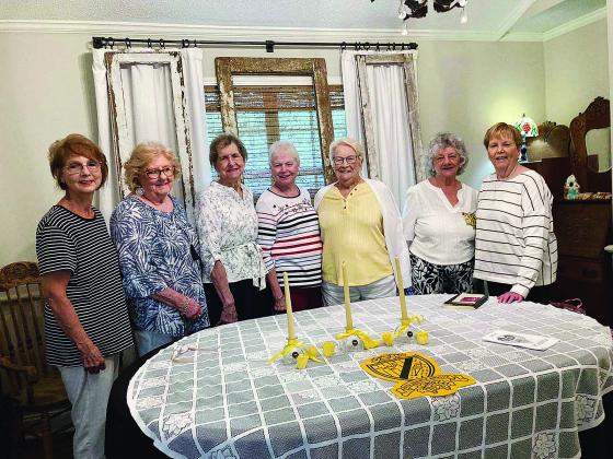 On May 11, Xi Beta Theta of Beta Sigma Phi held its annual Founders Day celebration at the home of Melinda Babineaux. Installation of the 2026-2027 officers was also held.