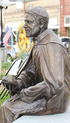 Bishop St. Landry statue