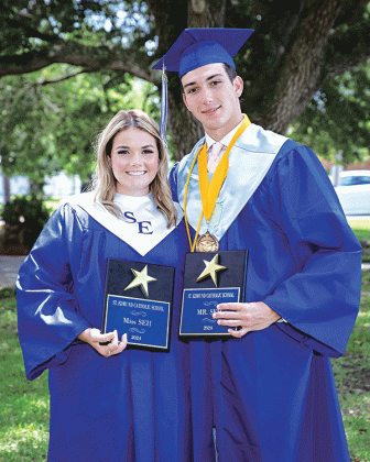 Kathryn Miller was named Miss SEH and Copeland Miller was honored as Mr. SEH.