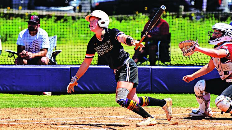 Peyton Prince, a freshman at LSUE, has been named a first-team selection to the All-South Region team.