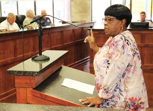 St. Landry Parish Registrar of Voters Cheryl Milburn announced she will retire in July after serving 45 years in the office, eight as registrar. (Photo by Harlan Kirgan)