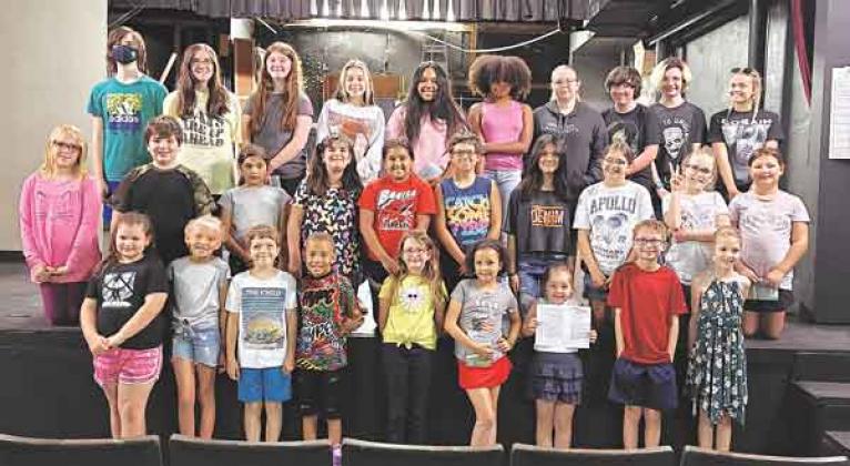 As Eunice Players’ Theatre rehearses with these young actors of the cast of “Charlotte’s Web,” they are seeking youth artists, ages 8 to 18, to paint the scenery for the stage. With the guidance of adult artists and teachers, those with a budding talent for drawing and painting will create the visual elements of the play, including the interior of a barn and the exterior of a county fair. In the meantime, the actors will continue to learn their lines and develop their characters for the performances to be h
