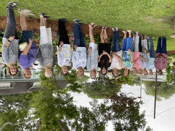 For its May program, members of the Bulb &amp; Blossom Garden Club were treated to a tour of the gardens of Dr. Donnie Barnes. The group enjoyed and admired the beautiful plantings and appreciating the hours and hours of work and talent taken to create this gorgeous landscape.