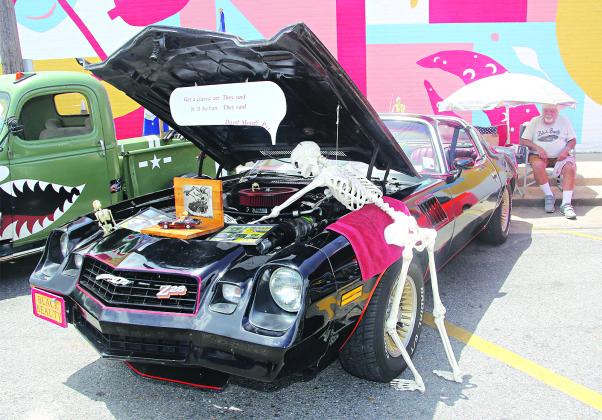 Randall Hebert, of Iota, displayed his 1978 Z28 Camero.