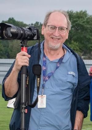 Eunice News Sports Editor Tom Dodge (Photo by Dwight Jodon)