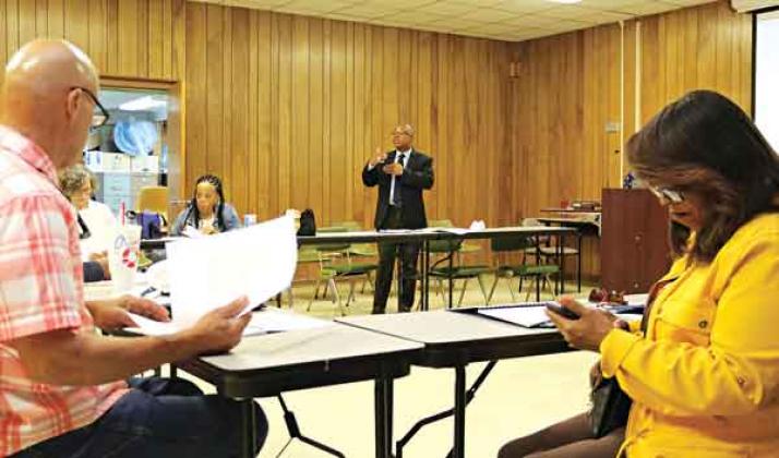 School budget meeting