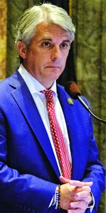 State Senate President Cameron Henry said proposals for federal Medicaid cuts could cost Louisiana $4 billion. (Photo by Cross Harris/LSU Manship School News Service)