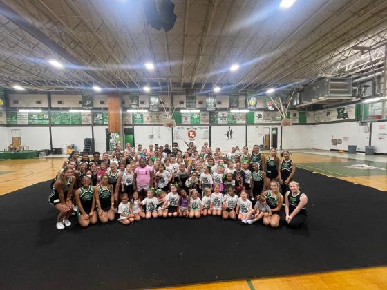Eunice High cheerleaders, dance team and mascots held its annual Cheer and Dance Camp for kids ages 5-11. The camp was held June 10-June 12. The kids held a performance for their parents on June 12.