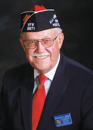 Don Reber, of Eunice, is the new state commander of the Veterans of Foreign Wars for the Department of Louisiana. (Submitted photo)