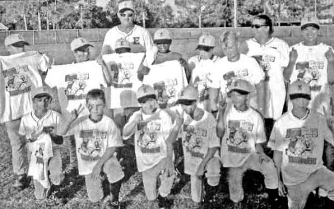 Eunice takes second in tourney. The Eunice American  9 &amp; 10 All-Star tem took second place this past weekend in the Frog City Tune Up Tournament in Rayne. Front from left are John Mayo III, Austin Phillips, Dustin LeBlanc, Mitchell Lege, Rafael Guillory, II and Luke Andrepont. Second row from left are Joshual Youngblood, Jay Robert Pitre, Tanner Cormier, Deonte’ Gallow, Bryce Vidrine, and Greg Langley II. The coaches are Kevin Cormier, Amber Vidrine and Tara Fruge LeBlanc.