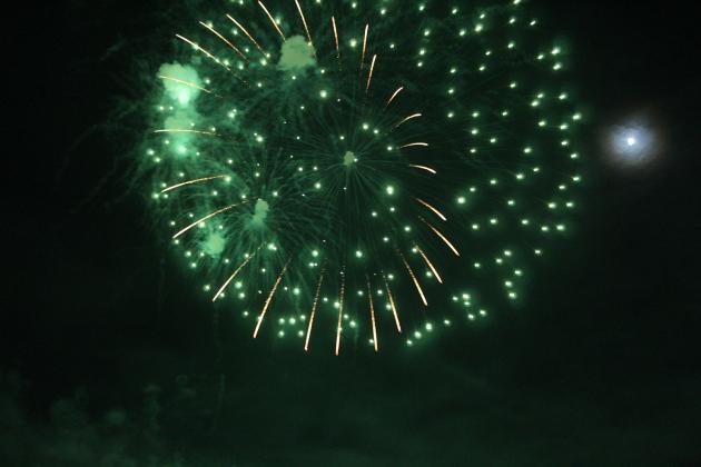 fireworks on the 4th of July