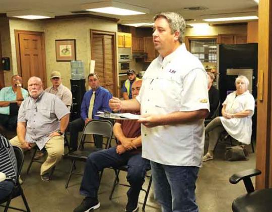 Eunice Mayor Scott Fontenot