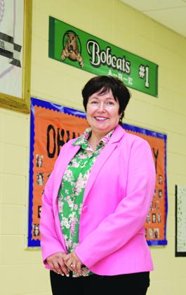 Irma Trosclair is the new principal of Eunice High School and zone leader for Eunice schools. (Photo by Harlan Kirgan)