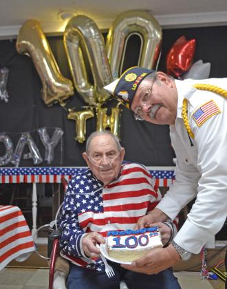 World War II and U.S. Navy Veteran Joe Richard of Church Point celebrates 100th birthday