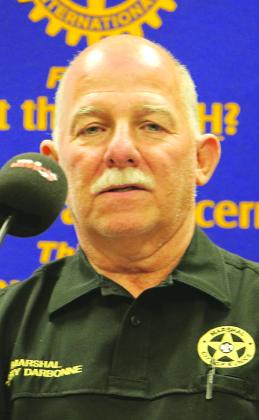 Eunice City Marshal Terry Darbonne