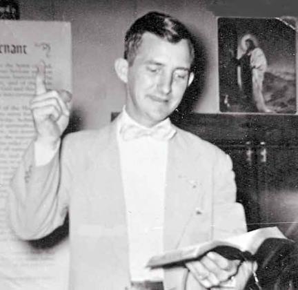 Earcel Boyd preached at Baptist churches before and after joining the Ku Klux Klan. (Photo courtesy of the Concordia Sentinel)