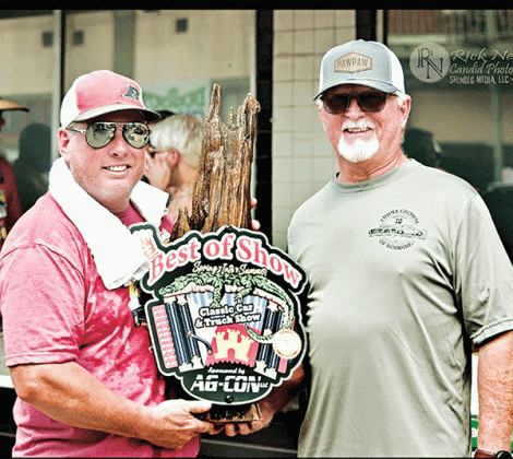 The Spring Into Summer Classic Car &amp; Truck Show was held Saturday on 2nd Street and Park Avenue on Saturday. The The Best of Show winner was Mike Lanclos from Sulphur and his full custom gold and root beer 1957 Chevrolet Bel Air. Show organizer Mark Denette said 186 vehicles were registered for the show of vehicle that had to be at 1985 models are older. Turn to Page 5 for additional photos. (Submitted photo)