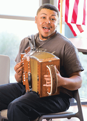 Truck-driving, master accordionist Ryan Perkins returns to the Zydeco Capital Jam from 1 to 3 p.m. Saturday at the St. Landry Parish Visitor Center, I-49 exit 23, in Opelousas. Perkins, a 24-year-old truck driver who lives in Plaisance, was one of the first to attend the Visitor Center jams that started in 2019. A Baton Rouge native, Perkins is a self-taught accordionist who has been playing for 12 years. He learned by watching video tapes of “Zydeco Extravaganza,” the early 1990s show hosted by Don and Cha