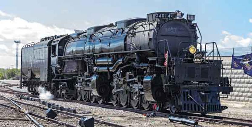 Union Pacific steam locomotive, Big Boy No. 4014, will make its way through Eunice on Thursday. (Submitted photo)