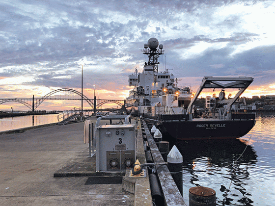 A UL Lafayette researcher is leading a multi-university study funded by the National Science Foundation to examine the role of natural methane seepage in the ocean’s carbon cycle. Researchers will explore underwater environments along the Atlantic Coast via autonomous underwater vehicles and submersible human-occupied vehicles deployed from larger vessels. (Submitted photo)