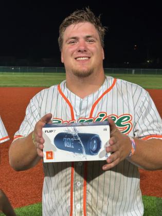 Brodi Walker, class of 2019, is the Rookie League homerun champion.