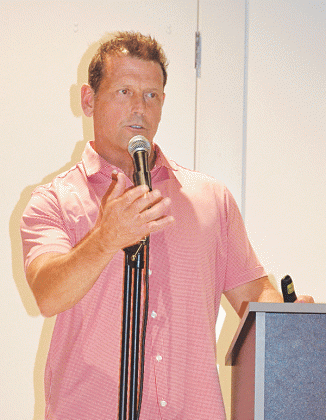 UL Director of AThletics Dr. Bryan Maggard.