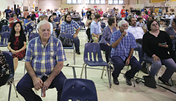 A large crowd was in attendance for the 32nd Annual CFMA Music Association Le Cajun Awards and Music Festival held Aug. 19-21 by the Acadiana Charter Chapter of the CFMA at the Rayne Civic Center.