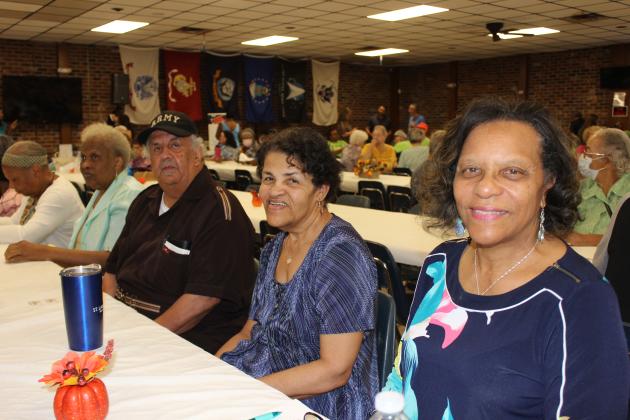 At the TRIAD workshop are from left James Auzenne, Glenda Auzenne, both of Opelousas, and Chris Billizon of Washington. (Photo by Myra Miller)
