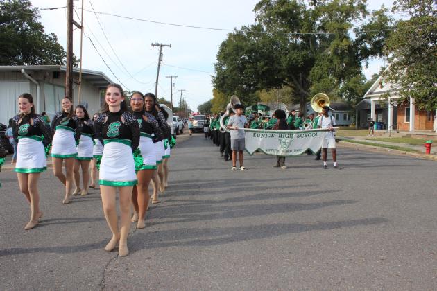 Eunice High School marching band
