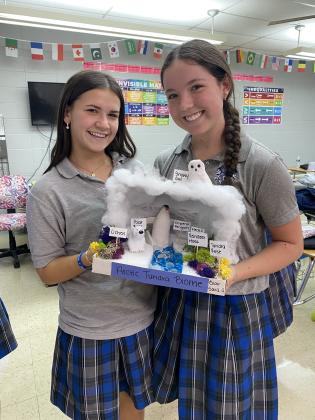 Sara Grace Feucht and Blair Heinen