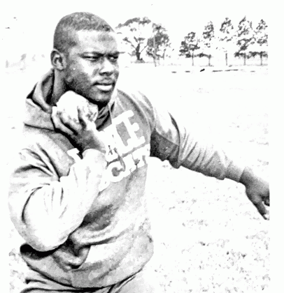 Roy Jones, an All-State football selectioon in 1985, brought toughness and grit to the “Rambo Squad” defense of the 1985 Eunice High football team that reached the state semifinals. (Photo courtesy of Eunice High Booster Club)