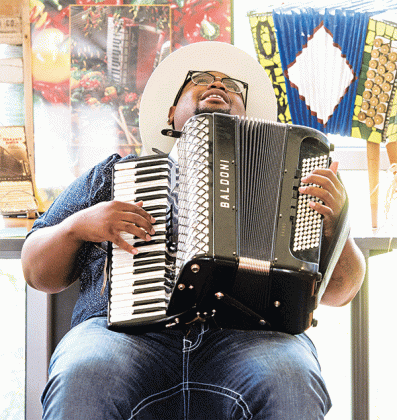 Zydeco and Creole accordion master Randall Jackson returns to the Zydeco Capital Jam from 1 to 3 p.m. Oct. 12 at the St. Landry Parish Visitor Center, I-49 exit 23, just north of Opelousas.