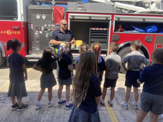 Fire Prevention Week at St. Edmund