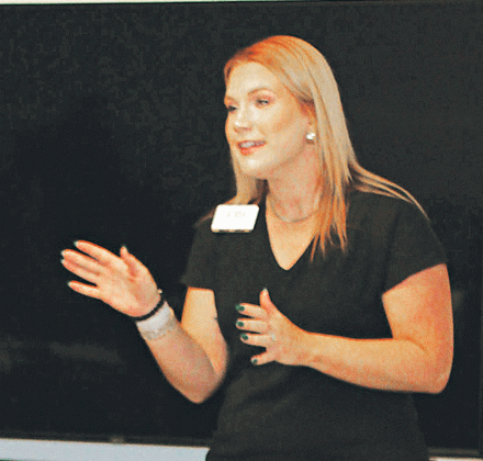 Valerie Myers, president of the Acadia Convention and Visitors Commission, also spoke during the Fam Brunch. Myers said she plans to visit Church Point again in the future.