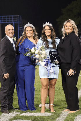 Millie Miller, a senior at St. Edmund High, was crowend homecoming queen.
