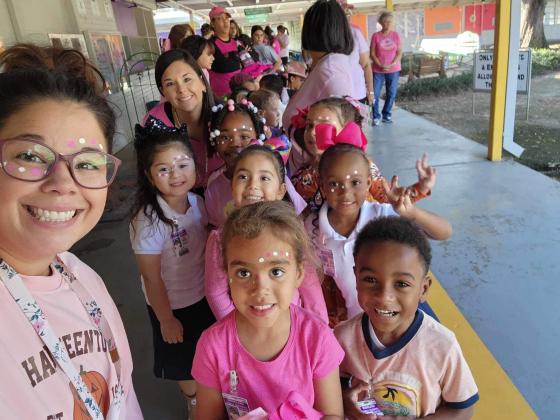 "Walk for the Cure" at Highland Early Learning Center
