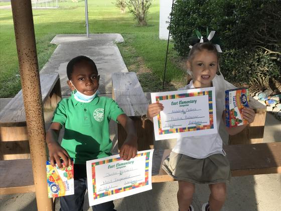 Jontre' Mitchell and Addaleigh Collins