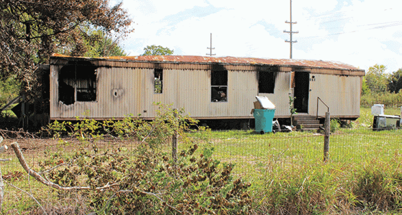 Total loss structure at 170 East Ardoin.