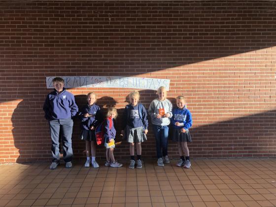 Best Behavior recipients at St. Edmund