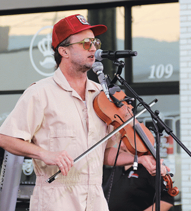 Louis Michot of the Lost Bayou Ramblers sings.