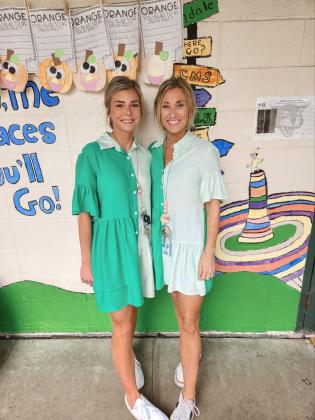Glendale teachers dress alike during Red Ribbon Week