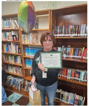 Support Person of the Year named at Central Middle