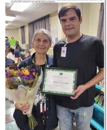 Teacher of the Year at Central Middle named