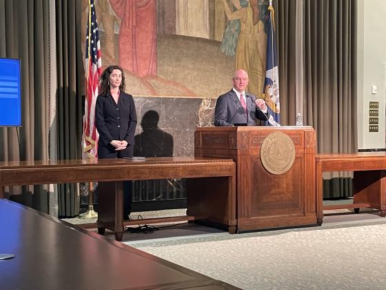 Questions about Gov. John Bel Edwards knew about Ronald Greene’s death prompted him to address the matter at a recent news conference. (Photo by Piper Hutchinson/LSU Manship School News Service)
